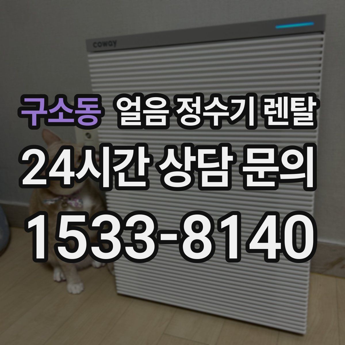 구소동 얼음 정수기 렌탈 얼음이 빨리 녹으면 무엇을 확인할까