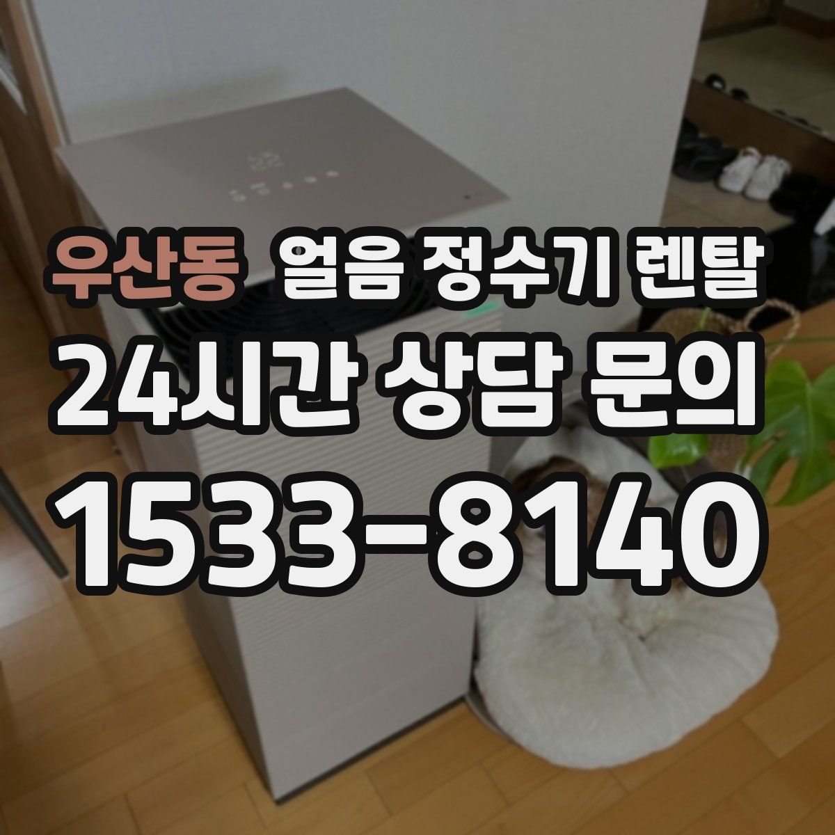 우산동 얼음 정수기 렌탈