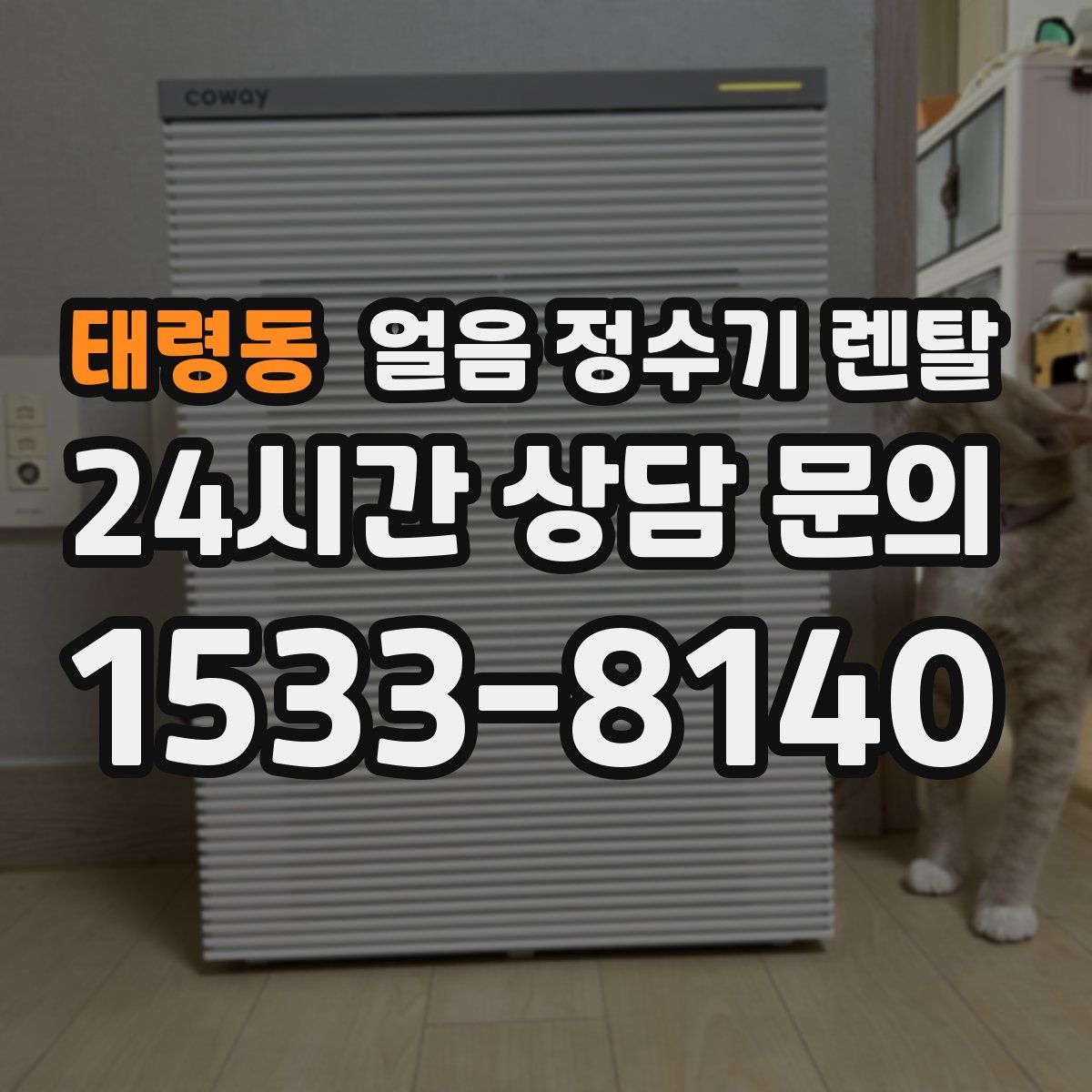 태령동 얼음 정수기 렌탈