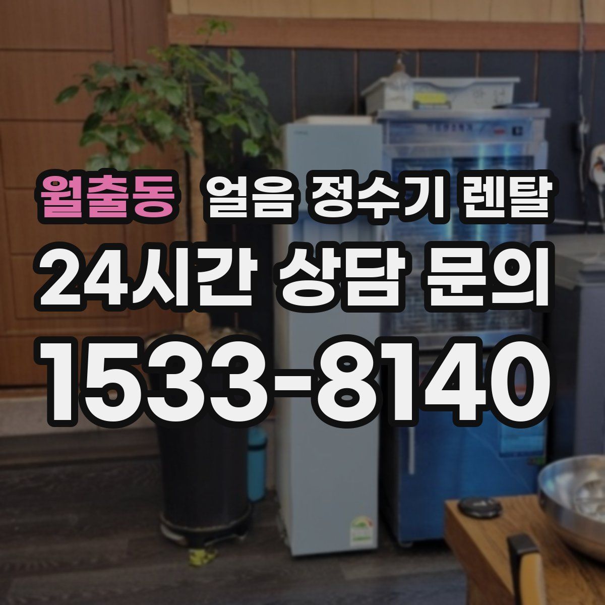 월출동 얼음 정수기 렌탈