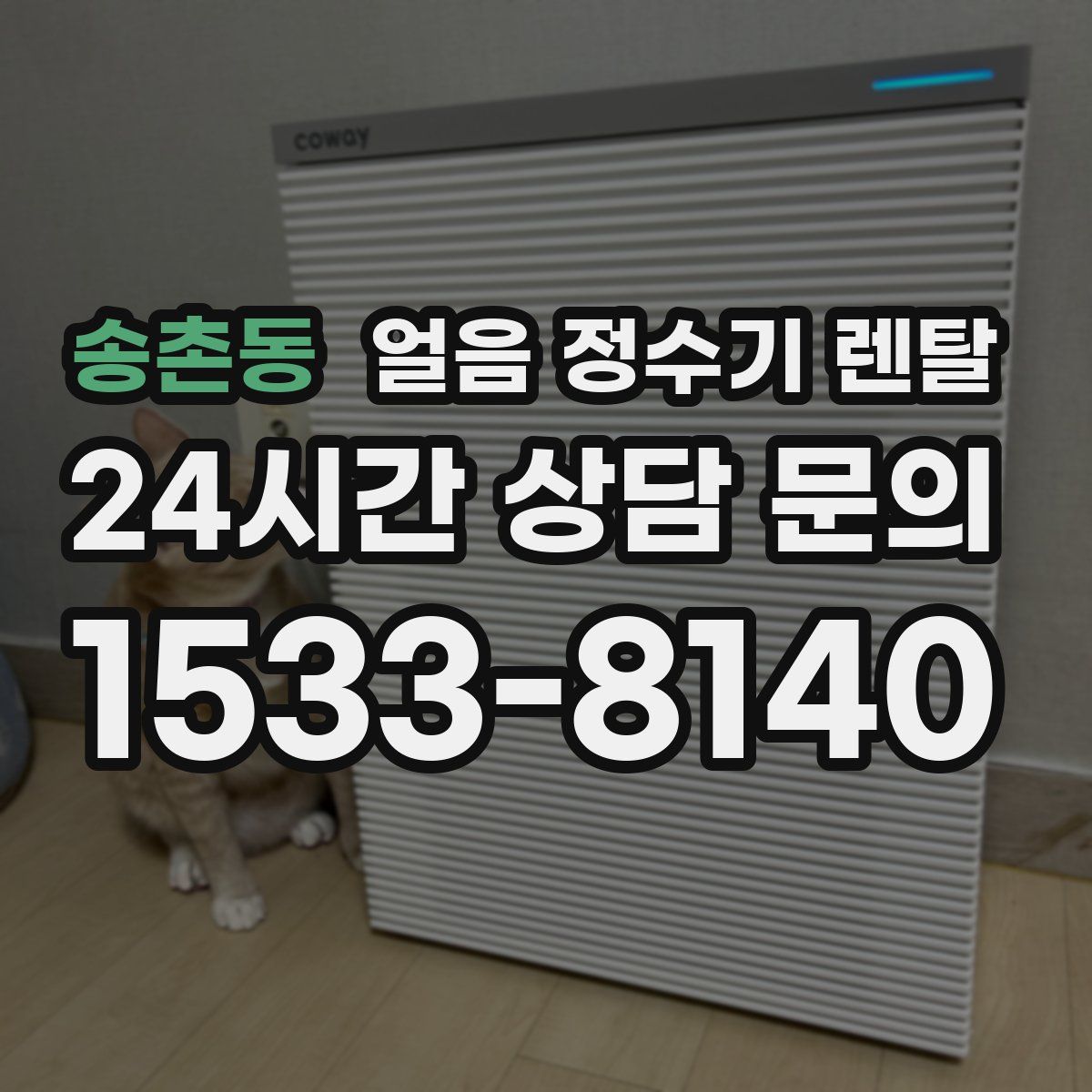 송촌동 얼음 정수기 렌탈