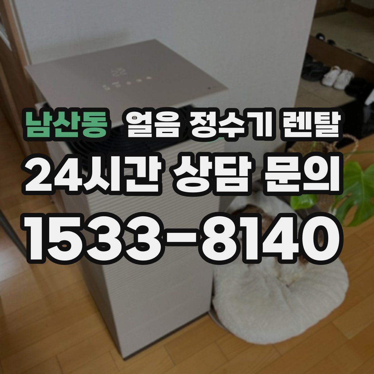 남산동 얼음 정수기 렌탈 초기 얼음은 버려야 하는 이유