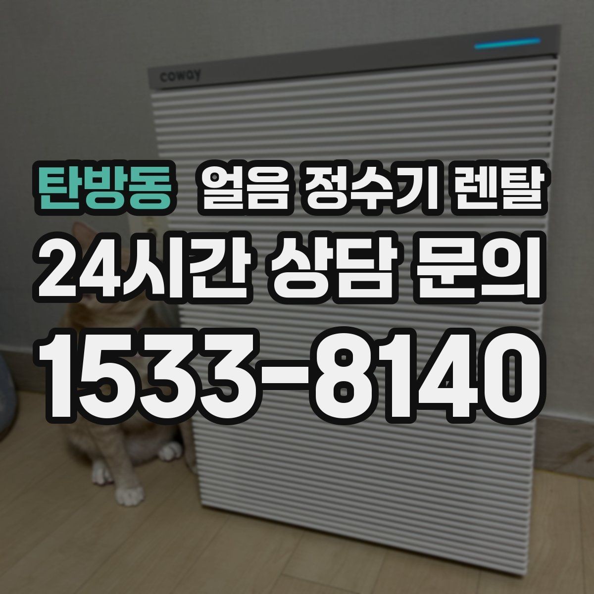 탄방동 얼음 정수기 렌탈 초기 플러싱이 중요한 이유를 쉽게 정리