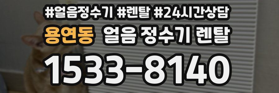 용연동 얼음 정수기 렌탈