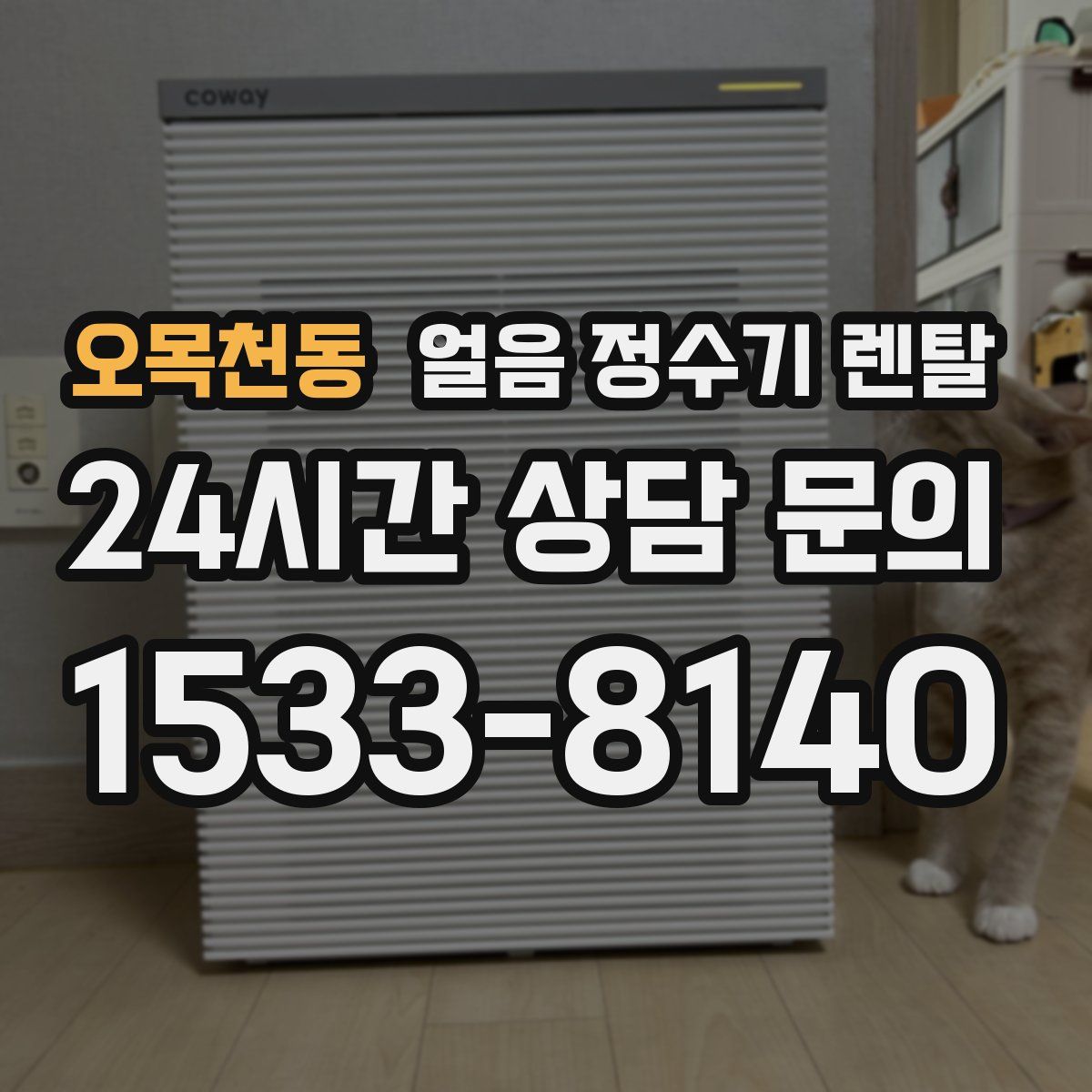 오목천동 얼음 정수기 렌탈