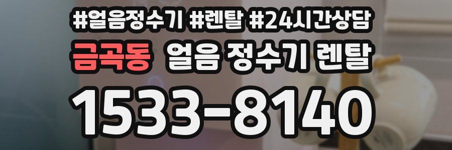 금곡동 얼음 정수기 렌탈