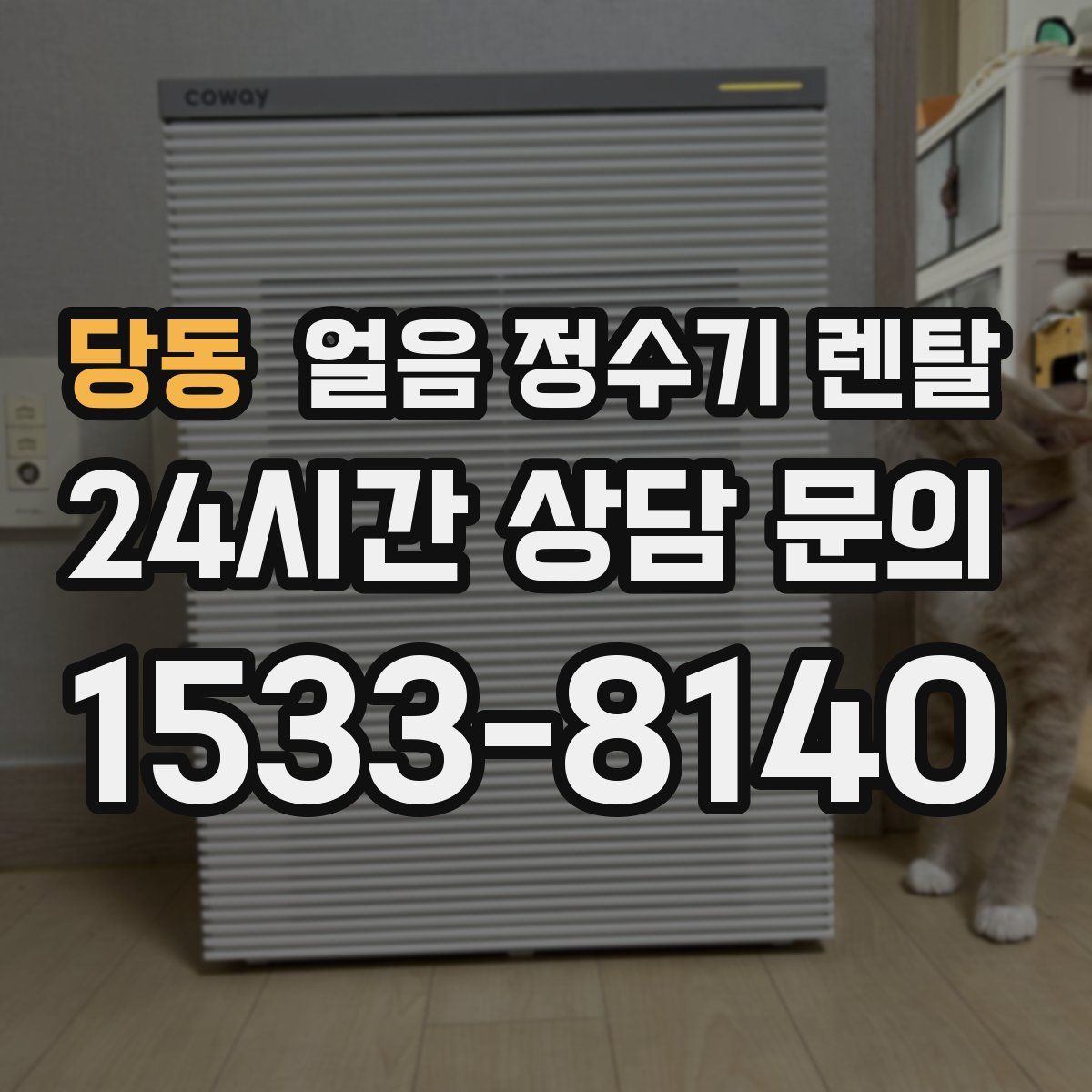 당동 얼음 정수기 렌탈