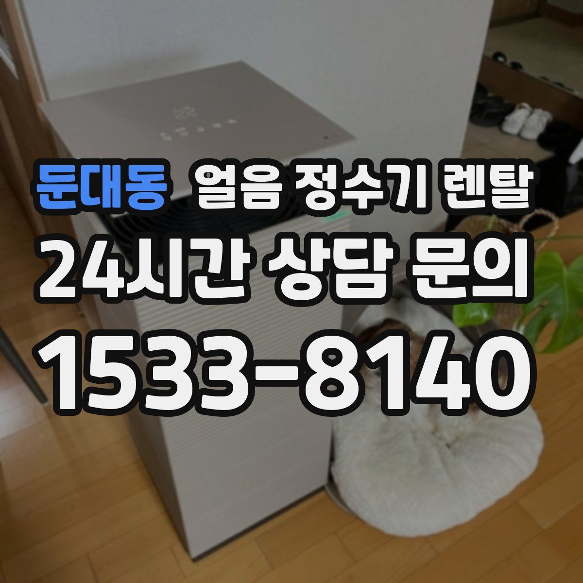 둔대동 얼음 정수기 렌탈