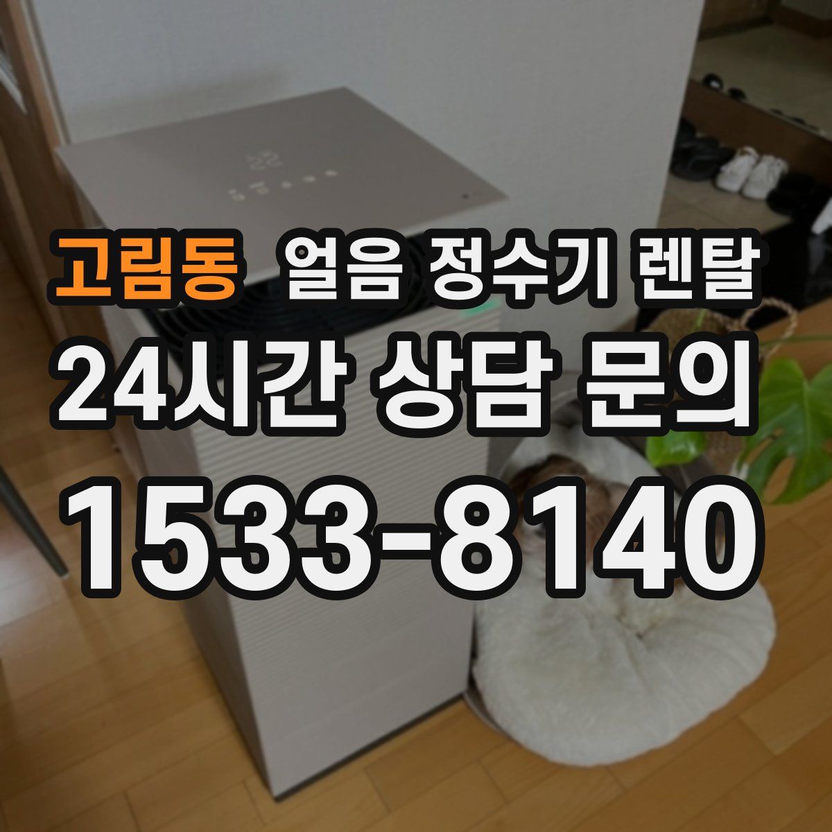 고림동 얼음 정수기 렌탈