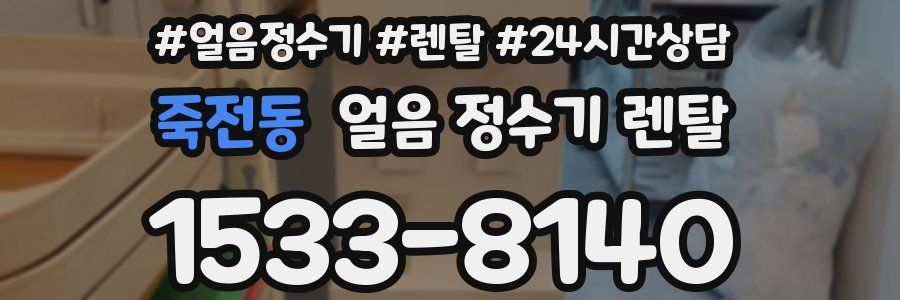 죽전동 얼음 정수기 렌탈