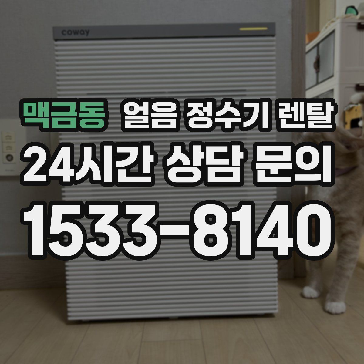 맥금동 얼음 정수기 렌탈