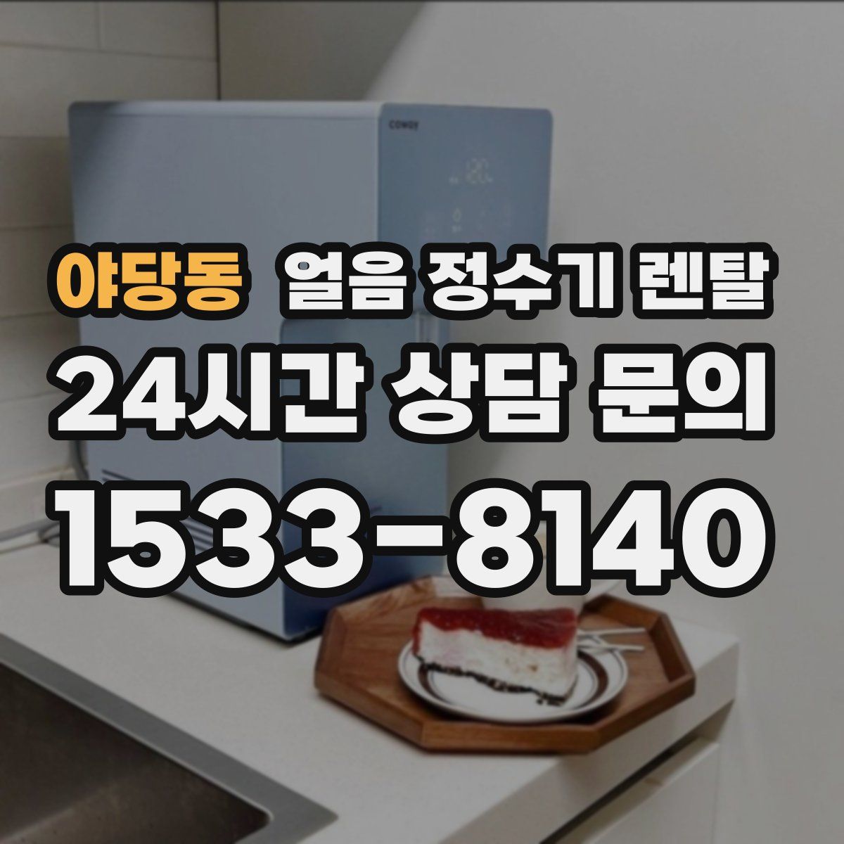 야당동 얼음 정수기 렌탈