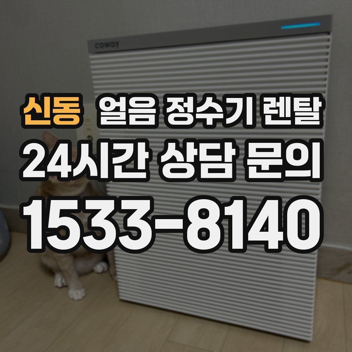 신동 얼음 정수기 렌탈