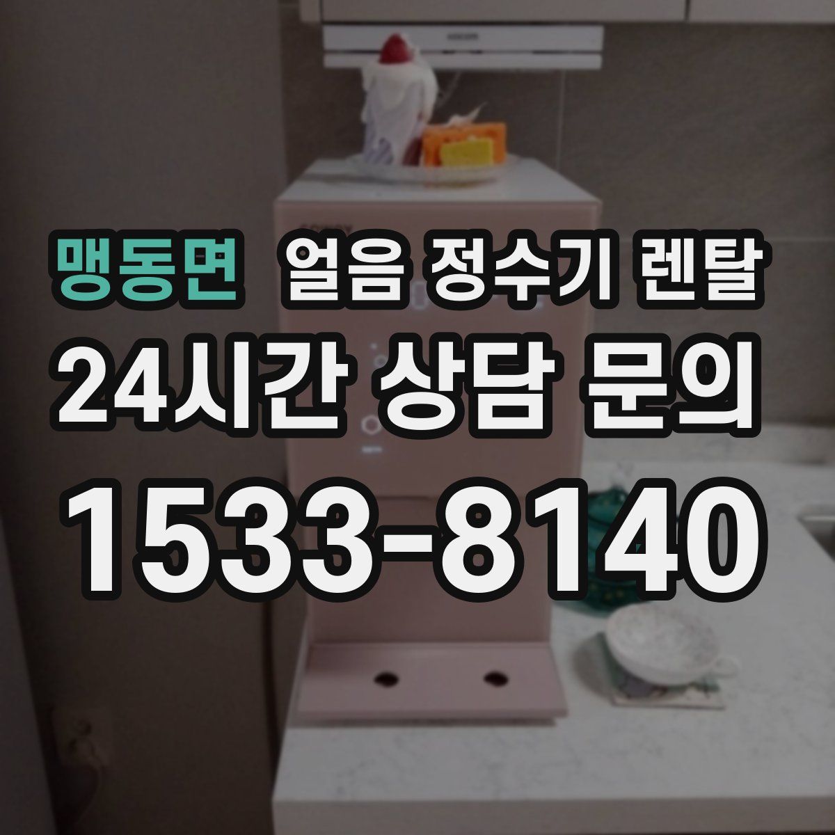 맹동면 얼음 정수기 렌탈