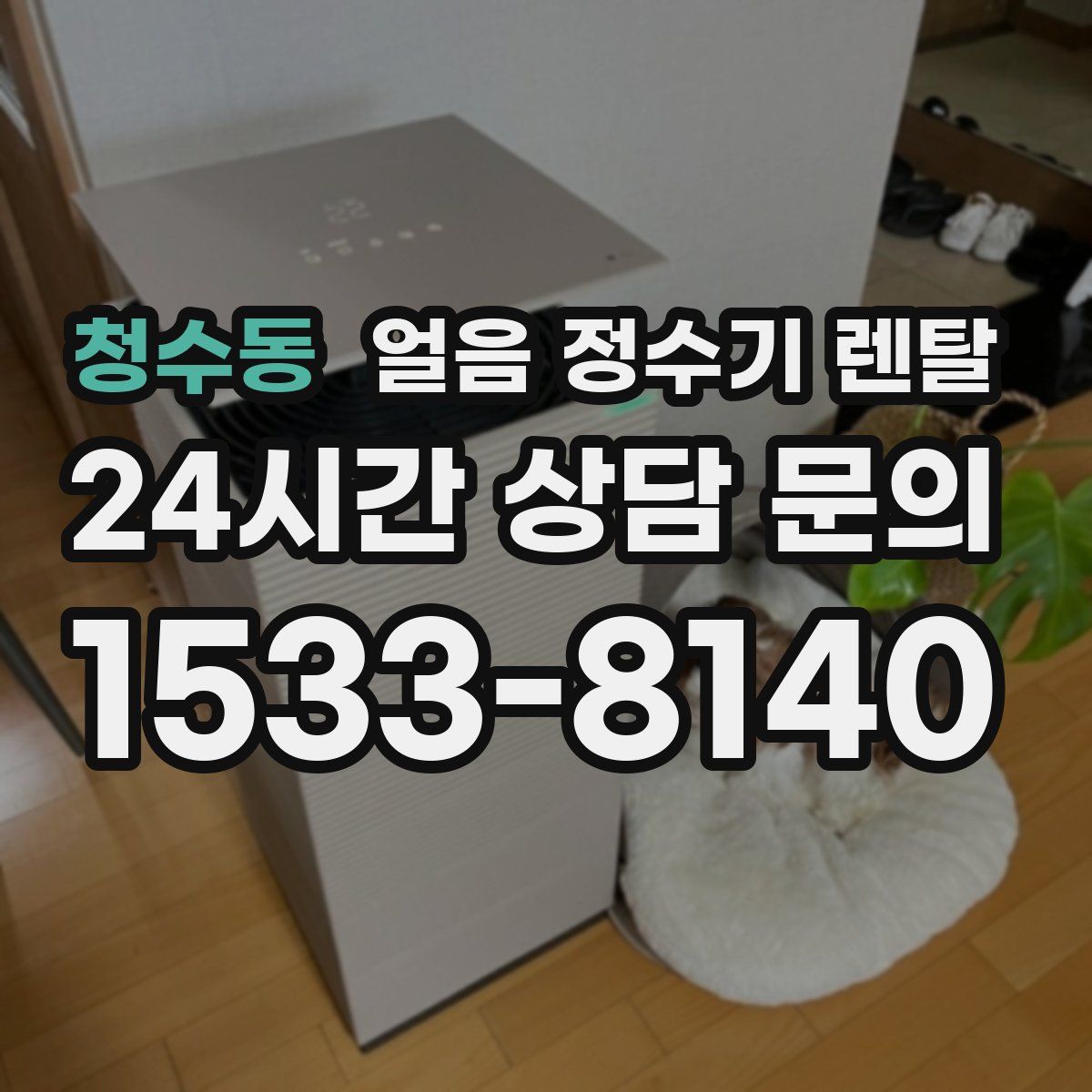 청수동 얼음 정수기 렌탈