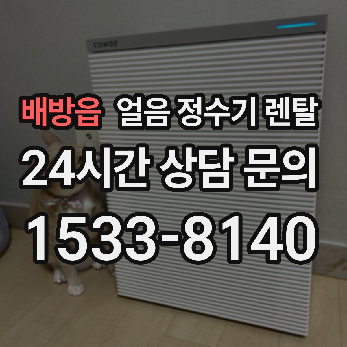 배방읍 얼음 정수기 렌탈