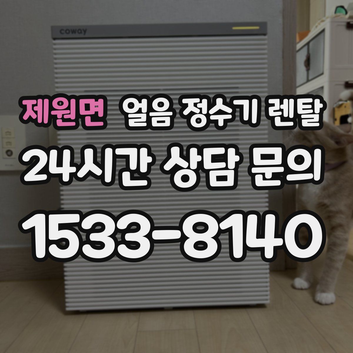 제원면 얼음 정수기 렌탈