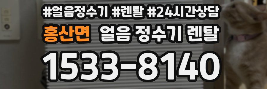 홍산면 얼음 정수기 렌탈