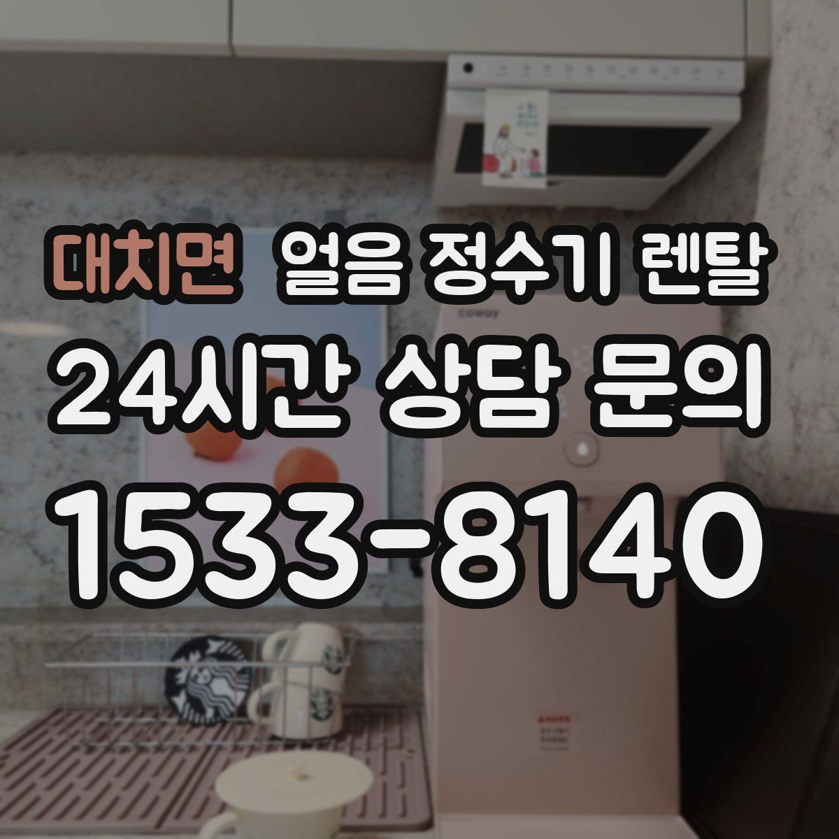 대치면 얼음 정수기 렌탈