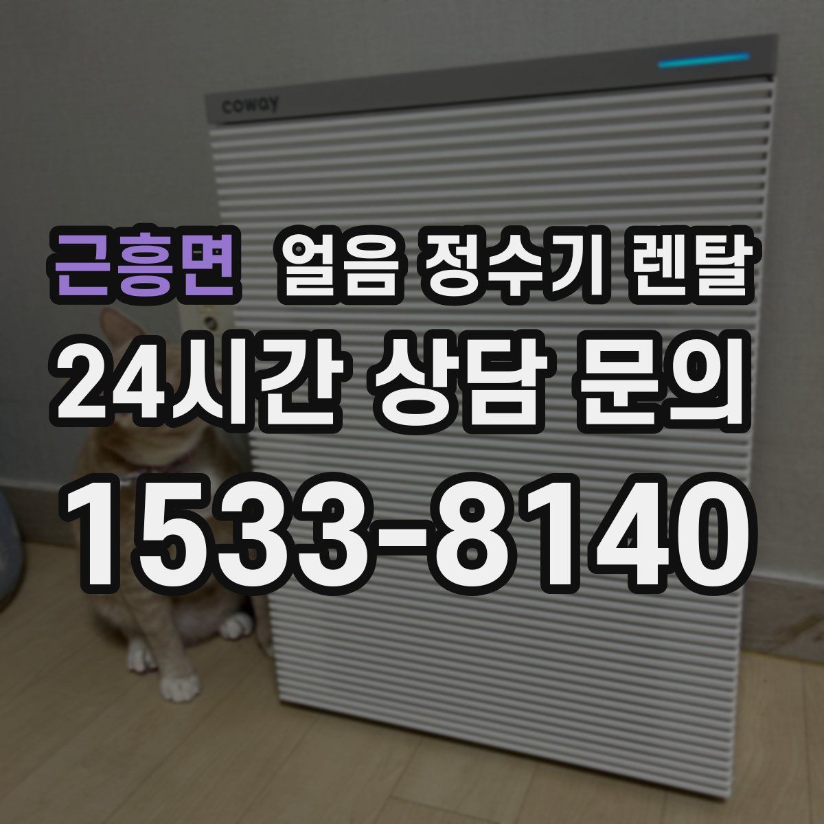 근흥면 얼음 정수기 렌탈