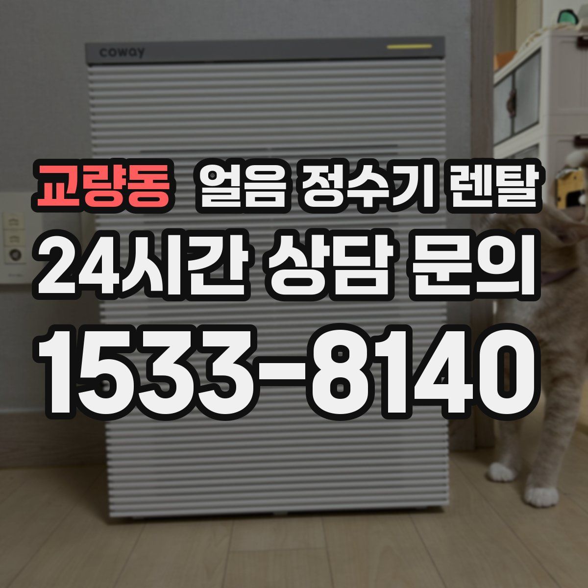 교량동 얼음 정수기 렌탈