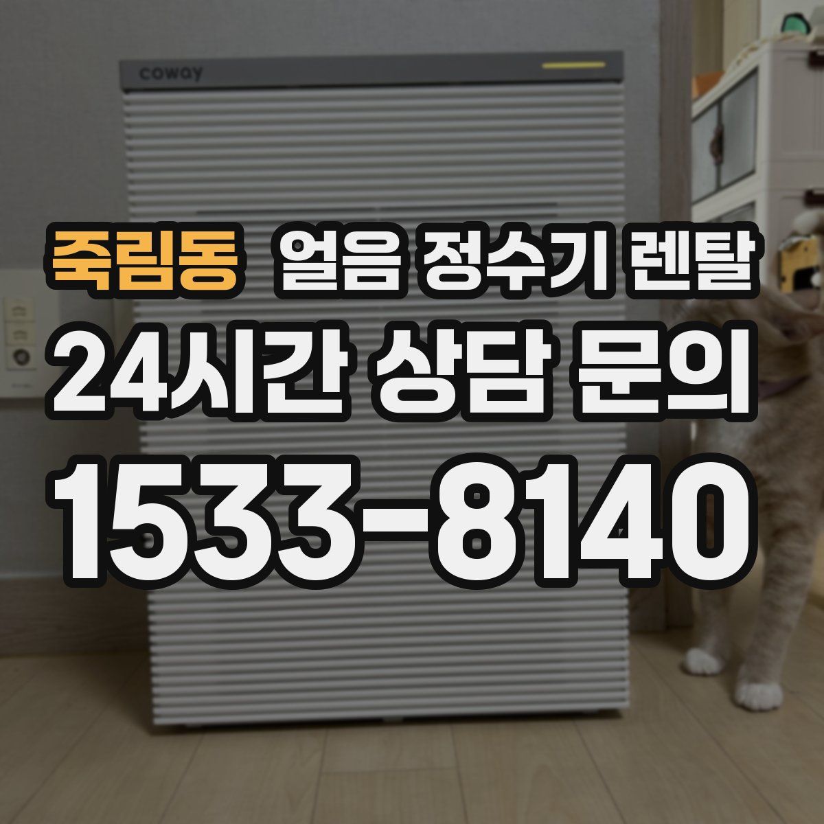 죽림동 얼음 정수기 렌탈