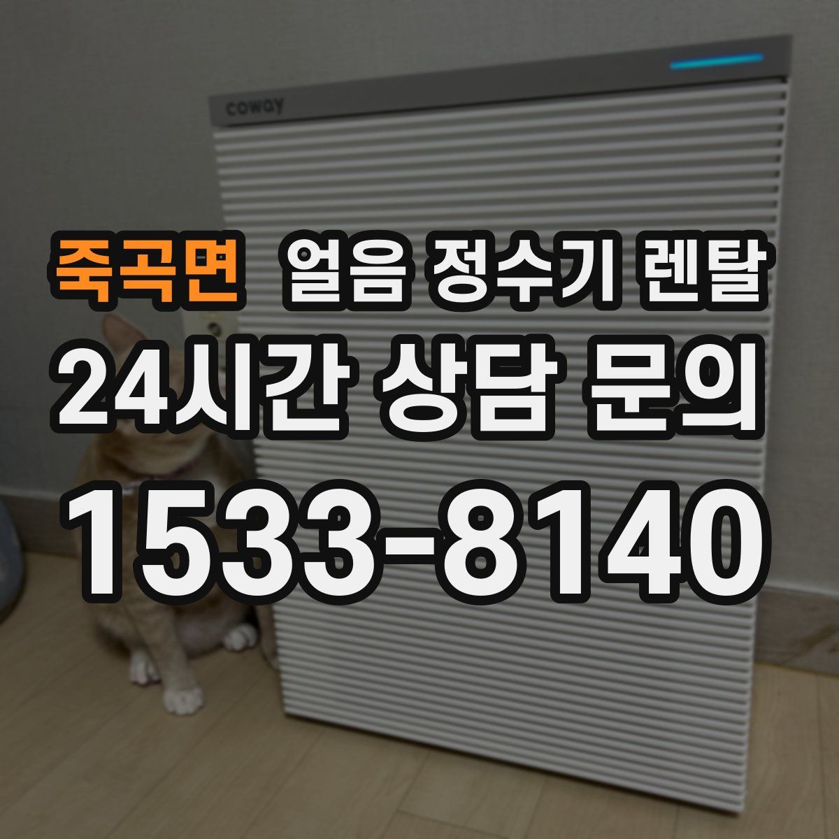 죽곡면 얼음 정수기 렌탈