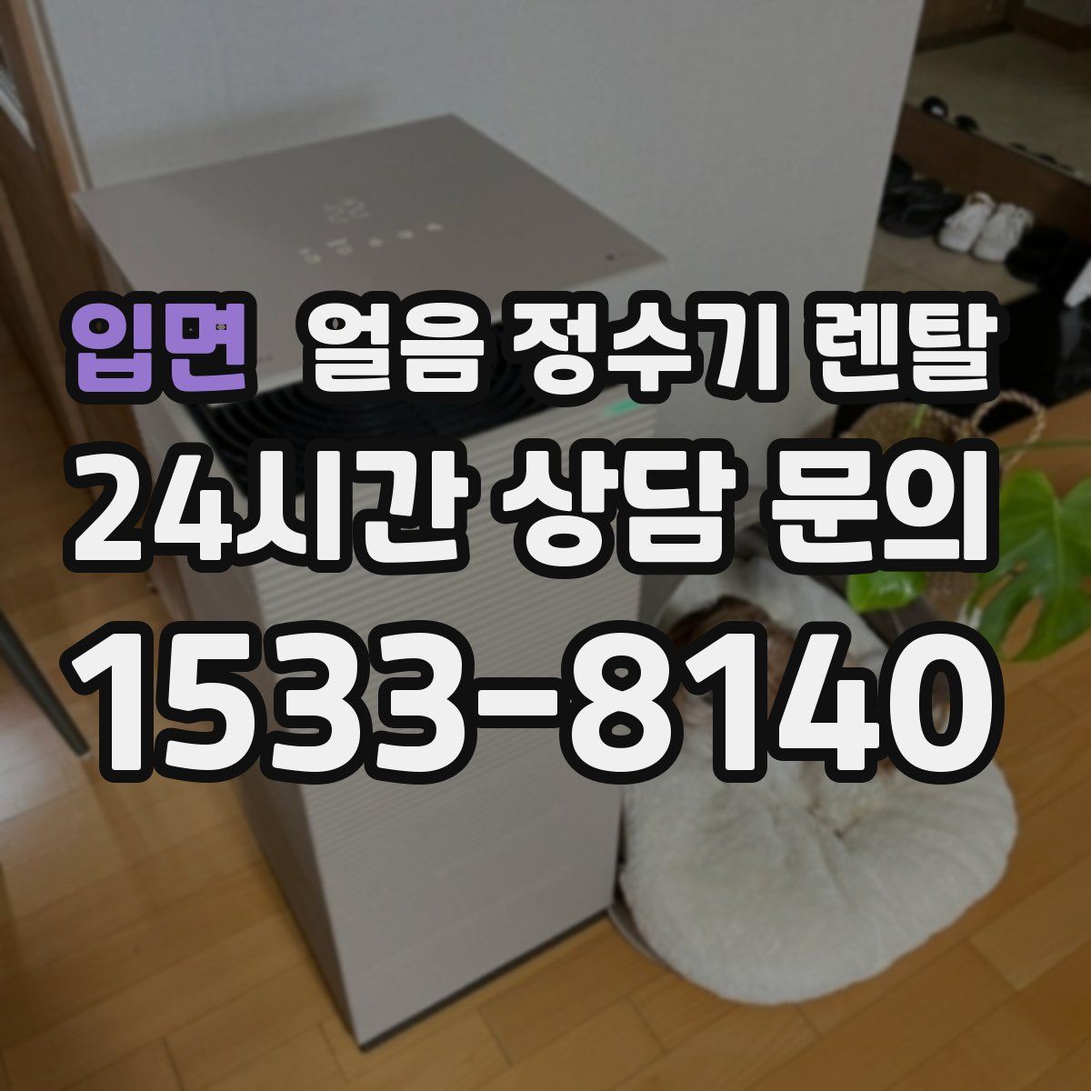 입면 얼음 정수기 렌탈