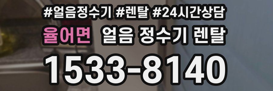 율어면 얼음 정수기 렌탈