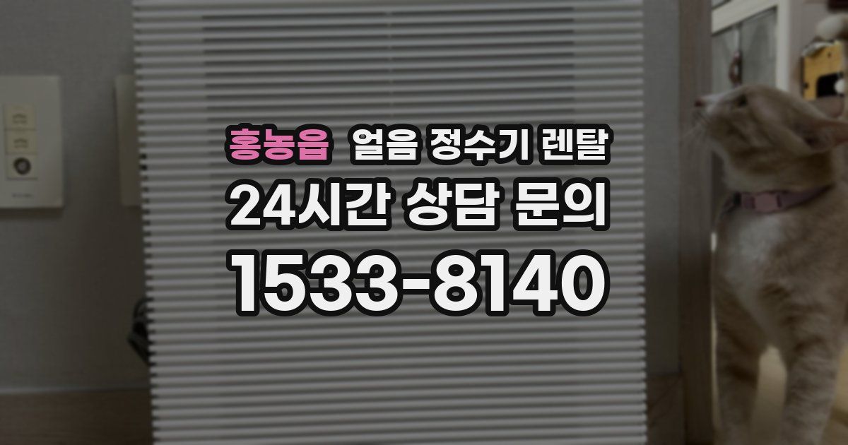 홍농읍 얼음 정수기 렌탈