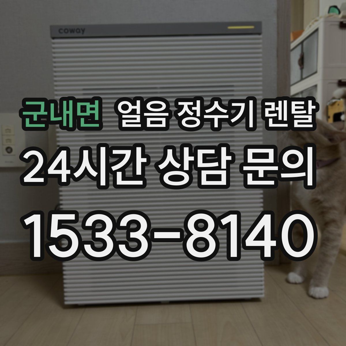 군내면 얼음 정수기 렌탈