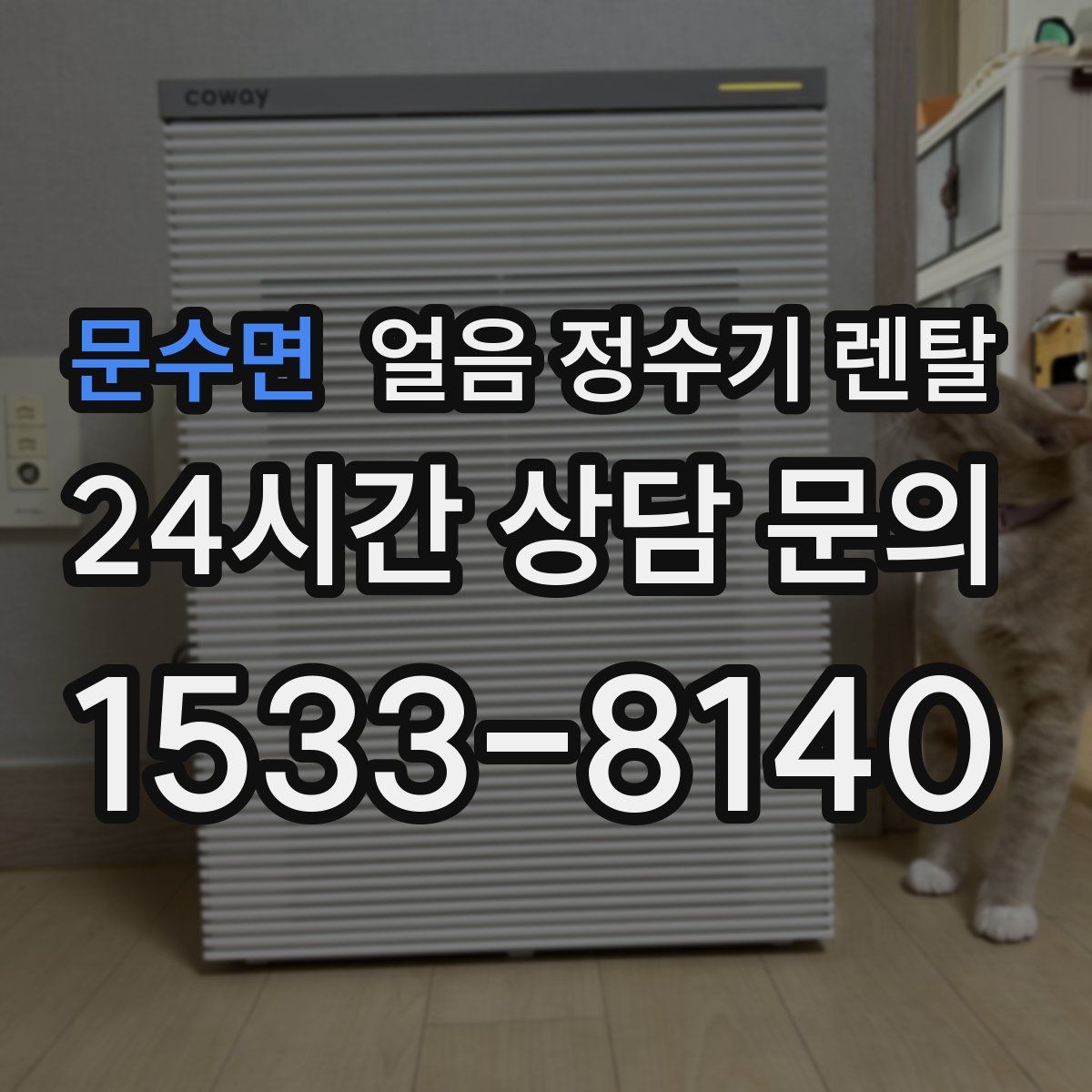 문수면 얼음 정수기 렌탈