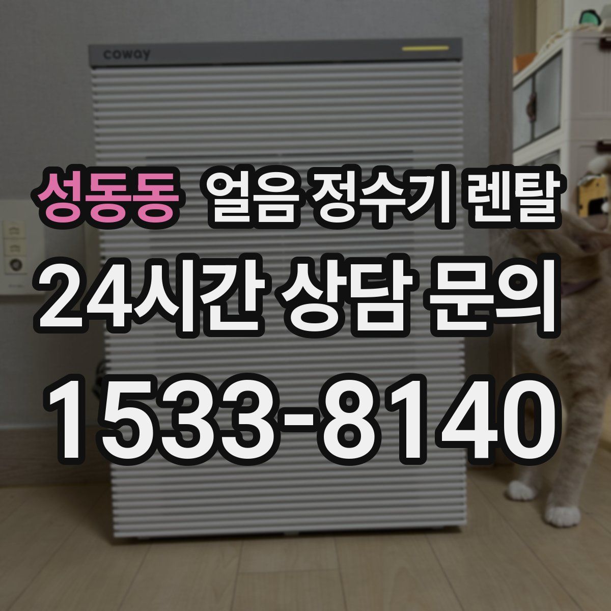 성동동 얼음 정수기 렌탈