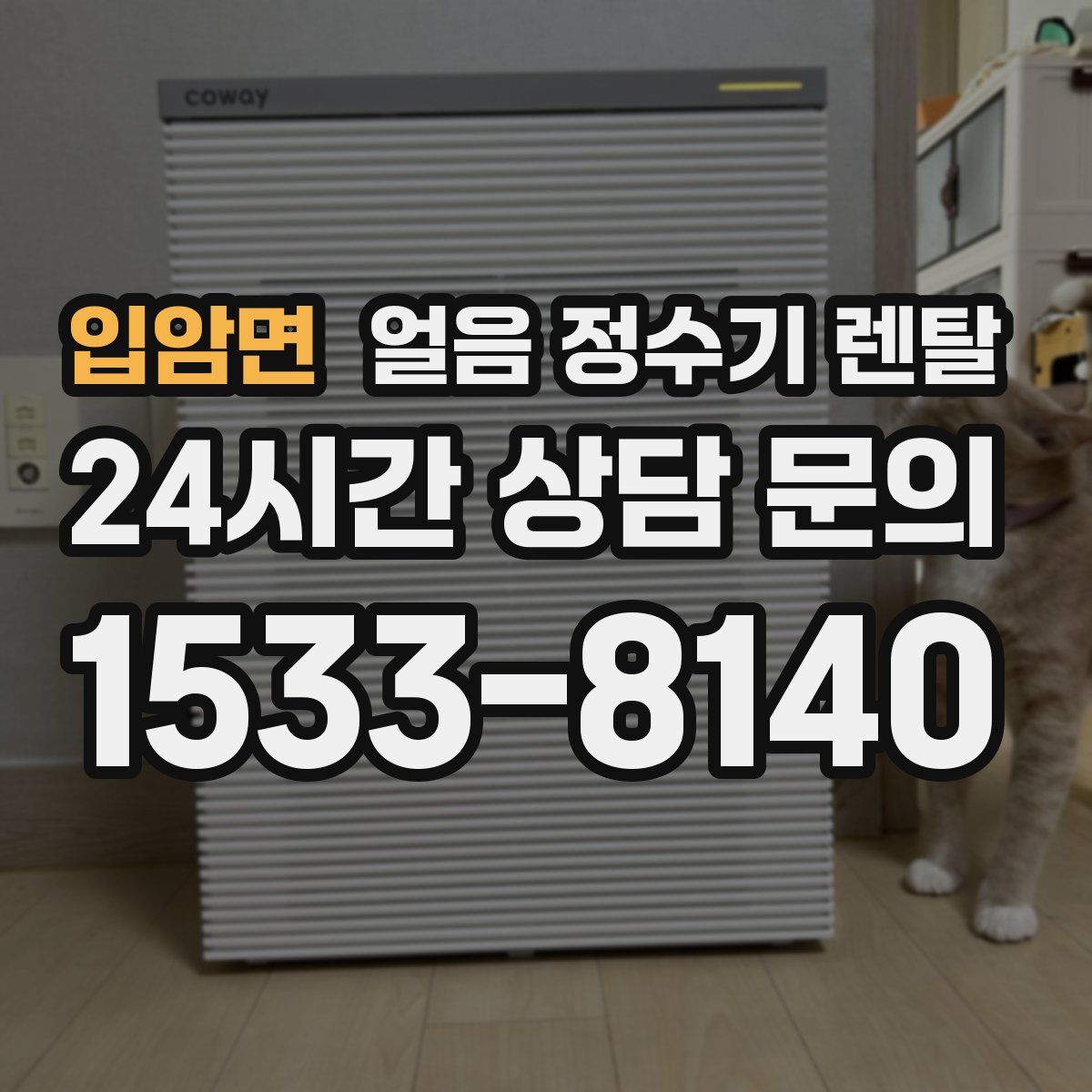 입암면 얼음 정수기 렌탈