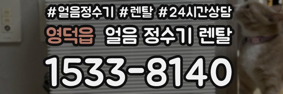 영덕읍 얼음 정수기 렌탈