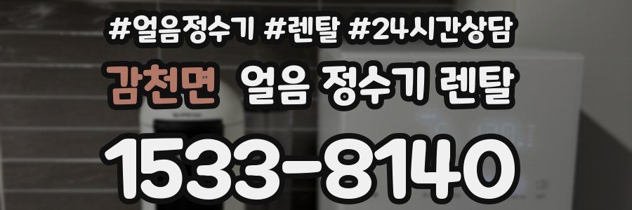 감천면 얼음 정수기 렌탈