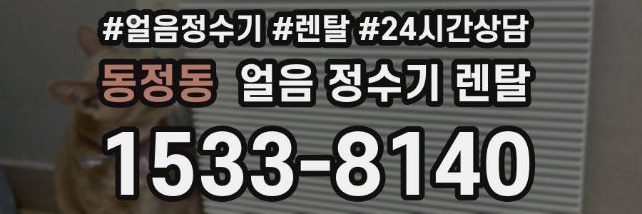 동정동 얼음 정수기 렌탈