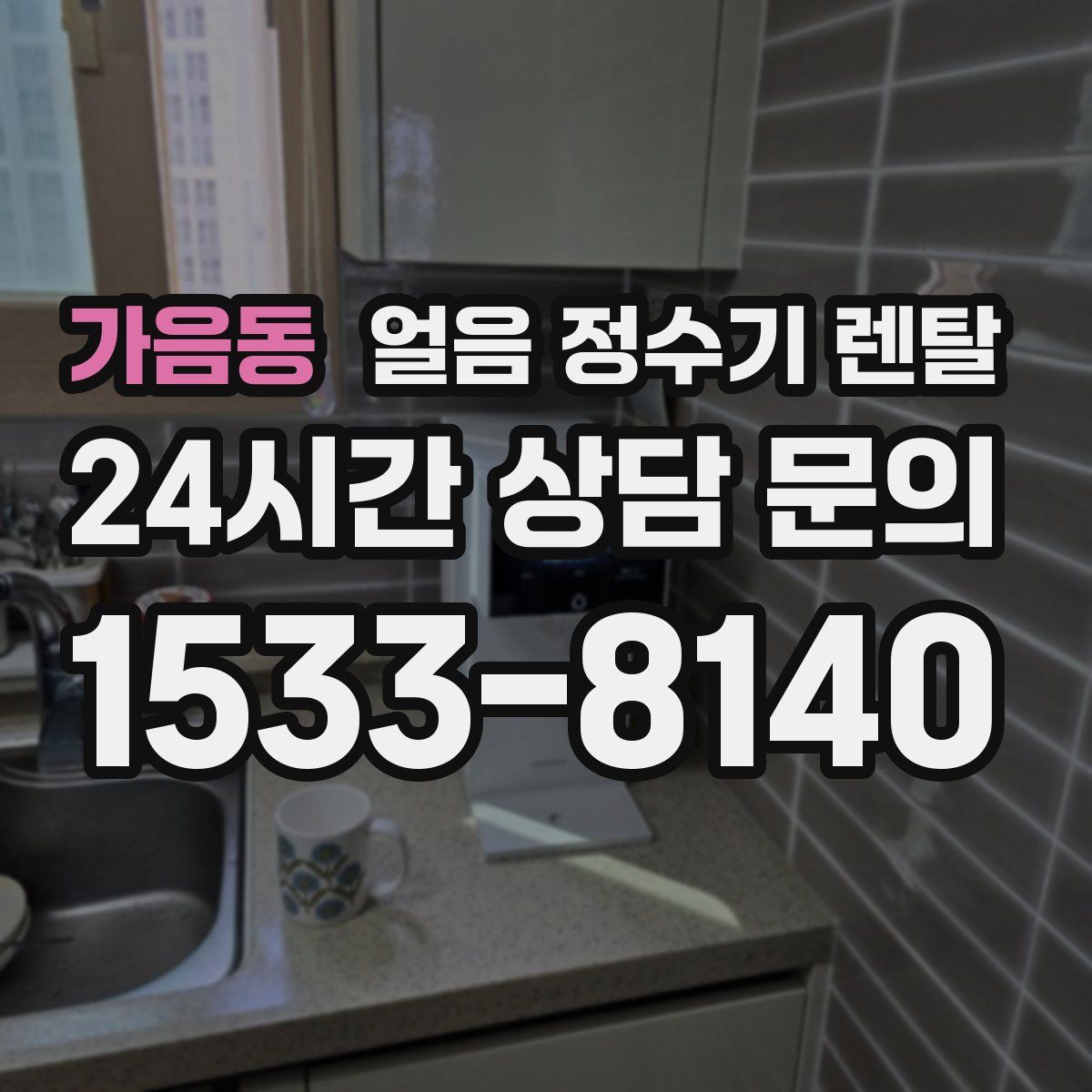 가음동 얼음 정수기 렌탈