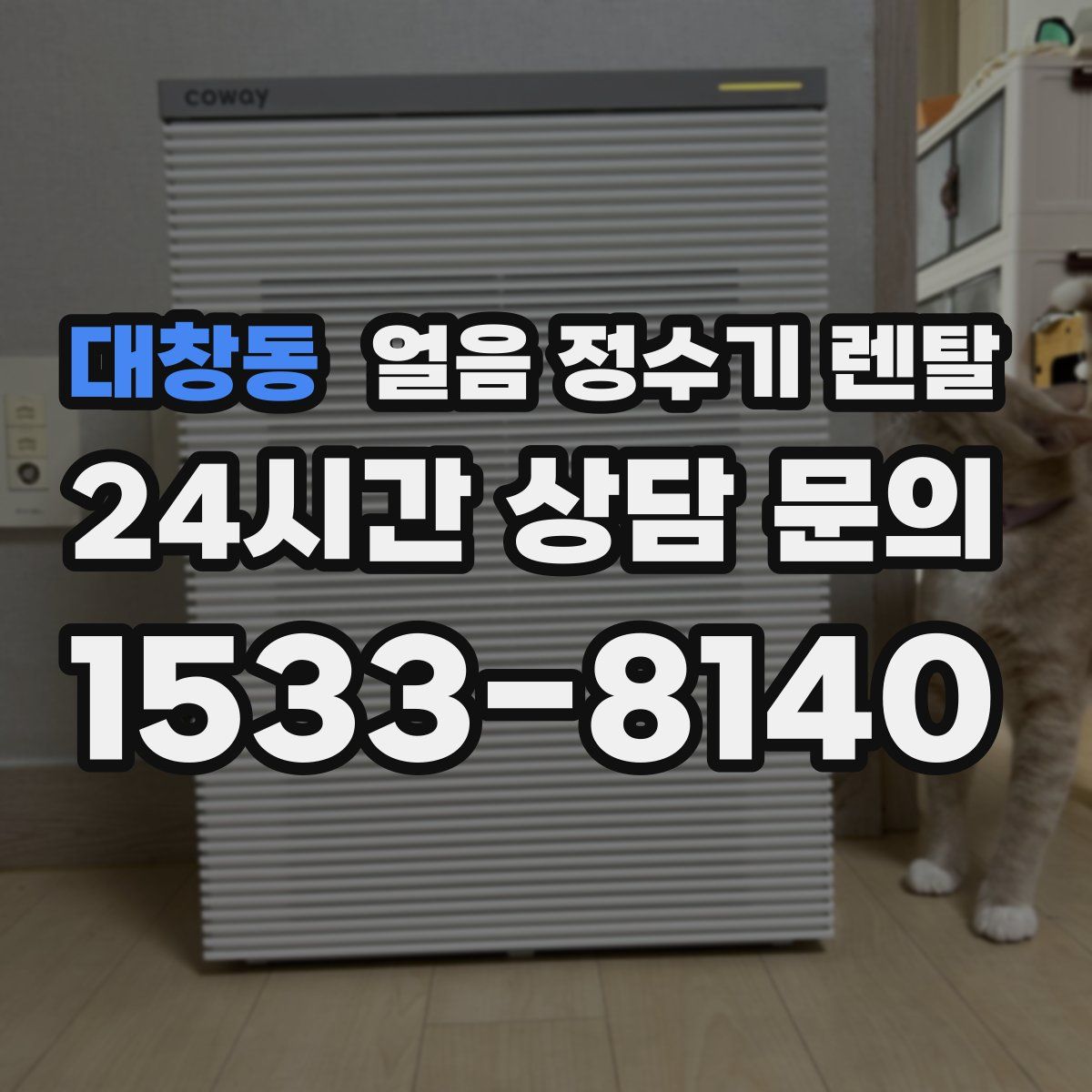 대창동 얼음 정수기 렌탈