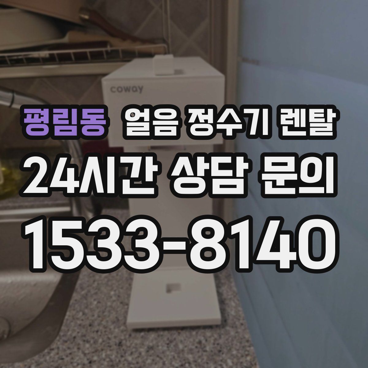 평림동 얼음 정수기 렌탈