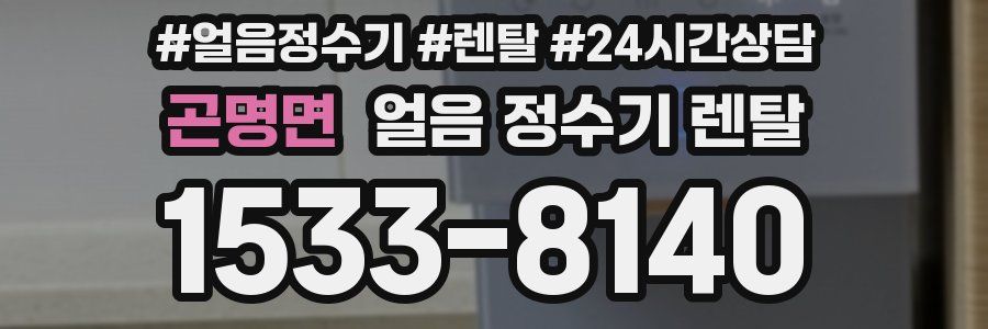 곤명면 얼음 정수기 렌탈