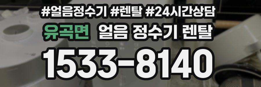 유곡면 얼음 정수기 렌탈