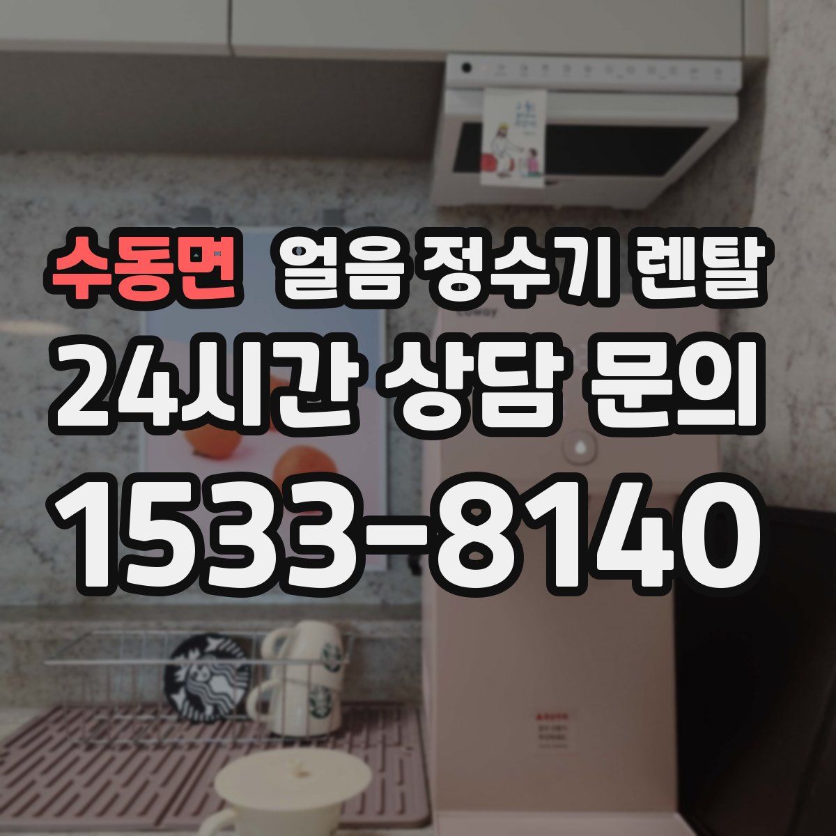 수동면 얼음 정수기 렌탈