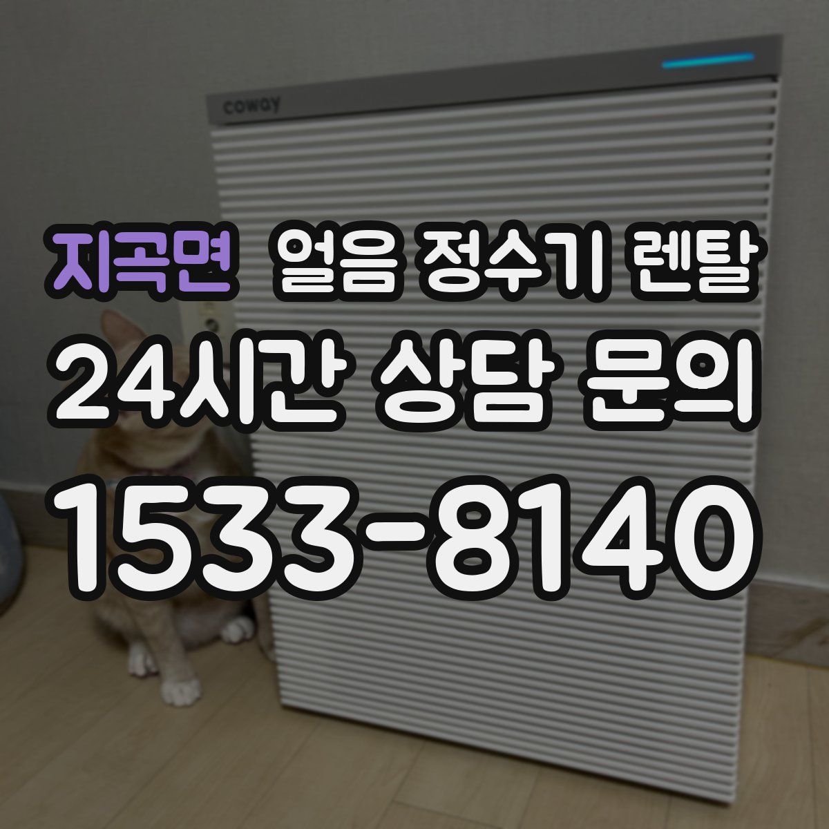 지곡면 얼음 정수기 렌탈