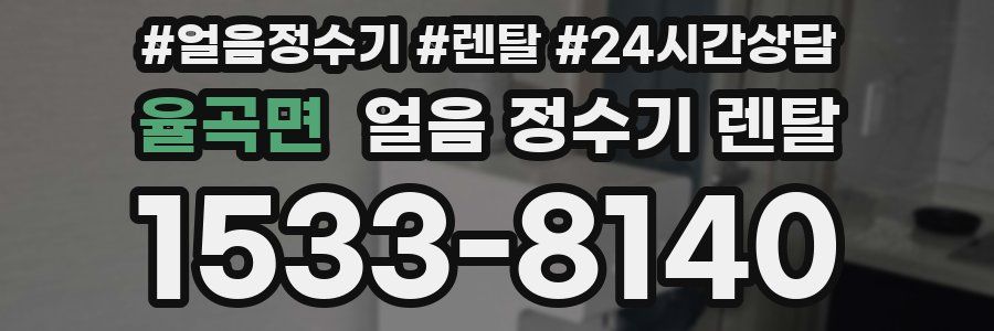 율곡면 얼음 정수기 렌탈