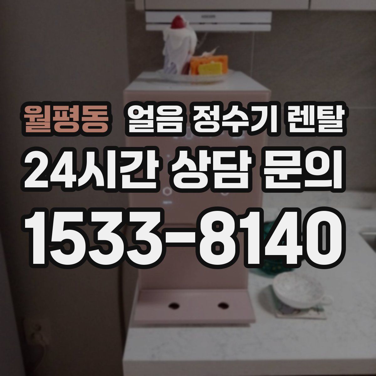 월평동 얼음 정수기 렌탈