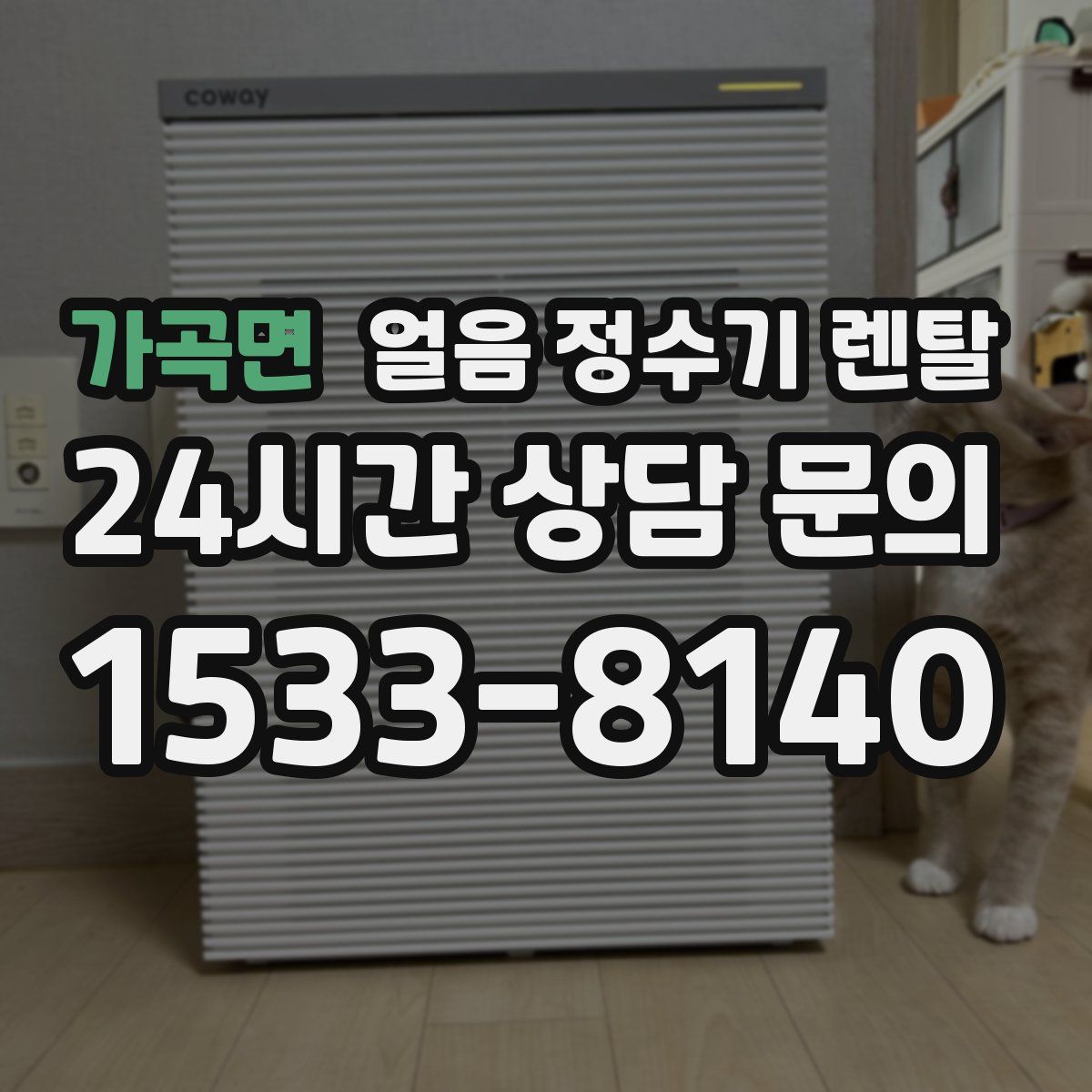 가곡면 얼음 정수기 렌탈