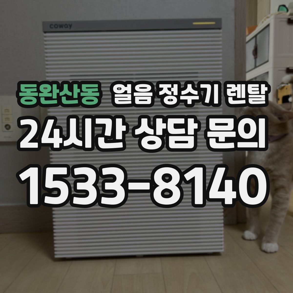 동완산동 얼음 정수기 렌탈 얼음과 탄산 조합이 편해지는 이유