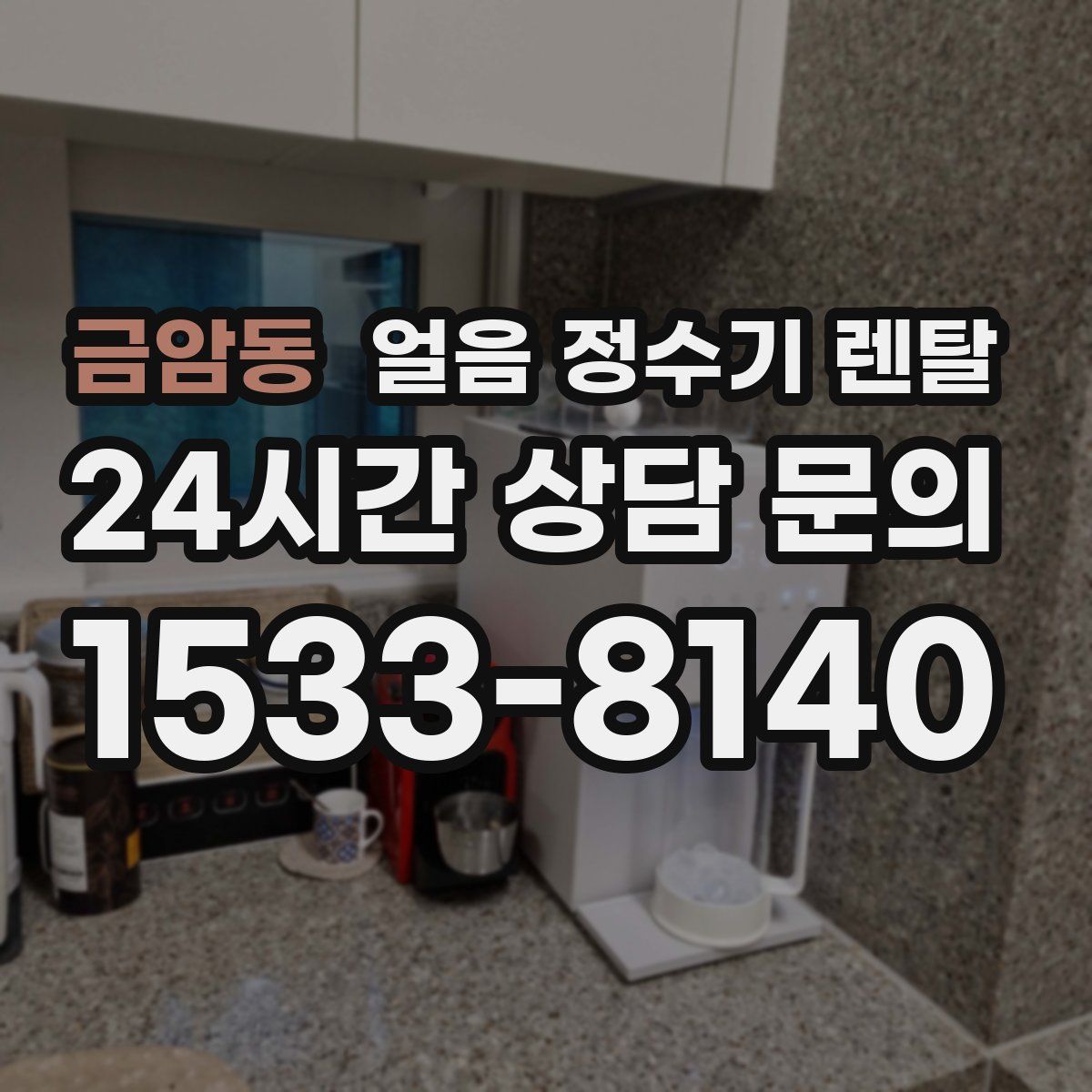 금암동 얼음 정수기 렌탈