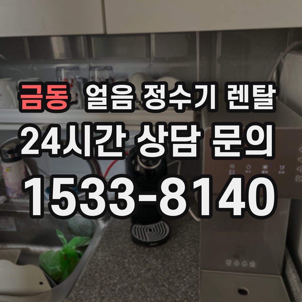 금동 얼음 정수기 렌탈